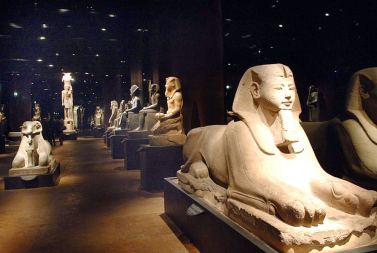 Sala del Museo Egizio di Torino