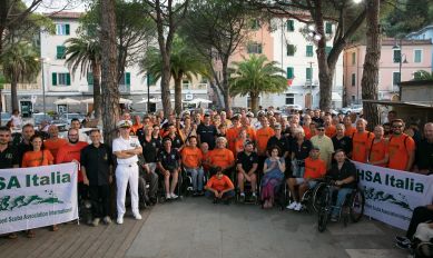 "Insieme in immersione a Portovenere", foto di gruppo dei partecipanti