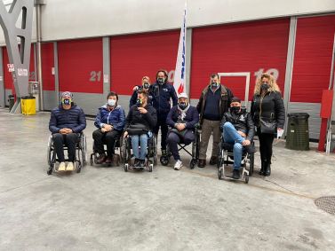I primi classificati con disabilità al Trofeo "Rally Italia Talent" di Adria (Rovigo)