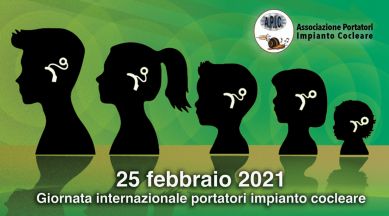 25 febbraio 2021: Giornata Internazionale Portatori Impianto Cocleare