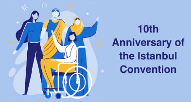 Elaborazione grafica curata dal Forum Europeo sulla Disabilità, per il 10° anniversario della "Convenzione di Istambul"