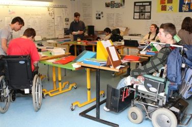 Studenti con disabilità a scuola