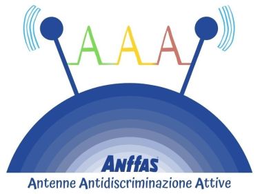 Logo del progetto ANFFAS "AAA - Antenne Antidiscriminazione Attive"