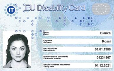 Disability Card, 1 dicembre 2021
