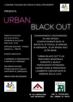 Locandina di "Urban Black Out", 4-5- dicembre 2021