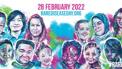 Immagine-simbolo della Giornata Mondiale delle Malattie Rare 2022