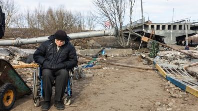 Persona con disabilità in Ucraina, 2022