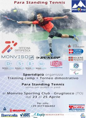 Pra standing tennis, Grugliasco (Torino), 23-25-aprile 2022