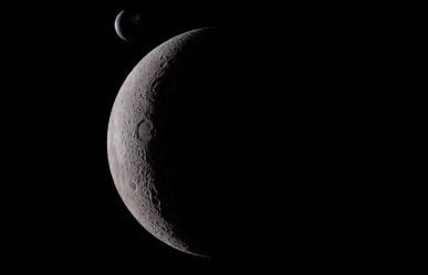 Lato oscuro della Luna visto dalla NASA