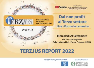 Terzjus Repoer 2022, Roma, 21 settembre 2022