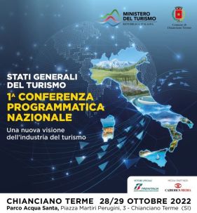 Chianciano, 28-29 ottobre 2022, Stati Generali Turismo