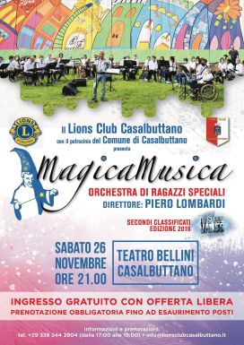 MagicaMusica, Casalbuttano (CR), 26 novembre 2022