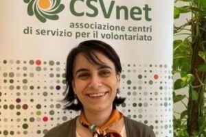 Chiara Tommasini, presidente di CSVnet, l’Associazione nazionale dei Centri di Servizio per il Volontariato