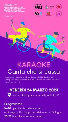 "Canta che si passa", Bologna, 24 marzo 2023