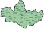 Una mappa della Provincia di Monza e della Brianza