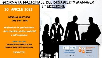 Terza Giornata Disability Manager, 20 aprile 2023