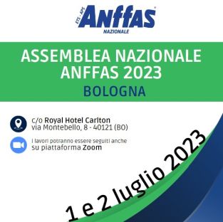 ANFFAS, Bologna, 1-2 luglio 2023