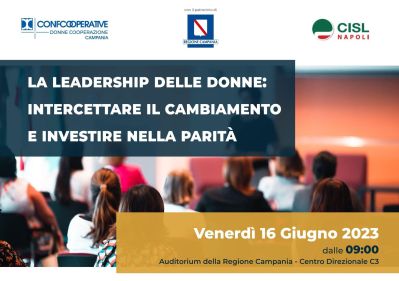 Leadership donne: Napoli, 16 giugno 2023