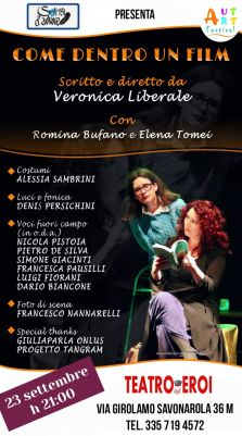 "Come dentro un film", Roma, 23 settembre 2023