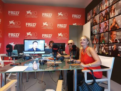 Leone e Turco a Fred Film Radio, per la Mostra del Cinema di Venezia 2023