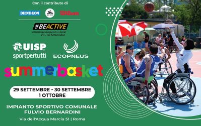"Summerbasket", Roma, 29 settembre-1 ottobre 2023
