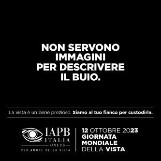 IAPB Italia, Giornata Mondiale della Vista 2023