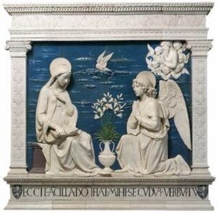 Andrea della Robbia, ":L'Annunciazione"