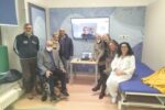 La delegazione dell'AISLA in visita al Centro NEMO di Ancona