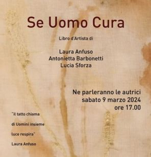 Presentazione di "Se Uomo Cura", Roma, 9 marzo 2024