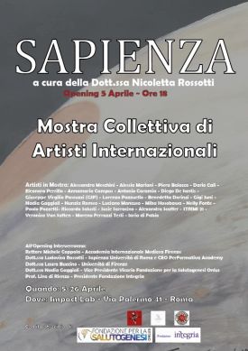 Mostra "Sapienza", Roma, aprile 2024