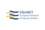 Il logo di "EQUINET" (European Network of Equality Bodies), la Rete Europea degli Organismi per la Parità