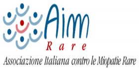 Il logo dell'Associazione Italiana contro le Miopatie Rare (AIM Rare)