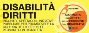 Logo degli eventi organizzati dalla Provincia di Bologna per la Giornata Internazionale delle Persone con Disabilità