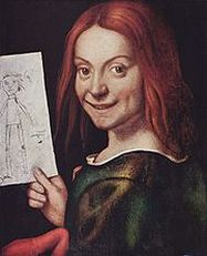 Giovan Francesco Caroto, Ritratto di bambino con disegno, Verona, Museo di Castelvecchio
