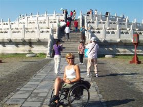 Carla Castagna è impegnata da tempo nelle organizzazioni nazionali e internazionali di persone con disabilità