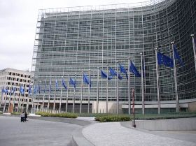 Il palazzo della Commissione Europea, a Bruxelles