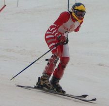 L'atleta paralimpica Melania Corradini ha vinto ad Alleghe sia lo speciale che il gigante, per la categoria «Standing»