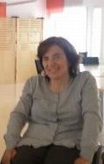 La studiosa dell'Olocasuto Silvia Cutrera, presidente dell'AVI (Agenzia per la Vita Indipendente) di Roma