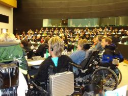 Il Parlamento Europeo di Strasburgo, in occasione dell'evento «Freedom Drive 2007», promosso da ENIL (European Network on Independent Living)