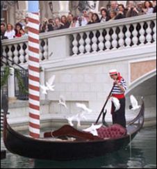 Una gondola a Venezia
