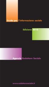 Copertina della Guida per l'informazione sociale 2010