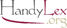 Il nuovo logo di HandyLex.org