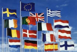 Le bandiere degli Stati europei