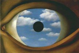 René Magritte, «Falso specchio»