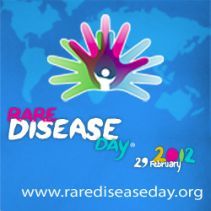 Il logo internazionale della Giornata Mondiale delle Malattie Rare 2012