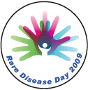 Logo ufficiale della Seconda Giornata Mondiale delle Malattie Rare