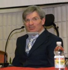 Il presidente nazionale dell'AISLA Mario Melazzini