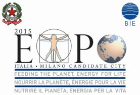 Il logo dell'Expo di Milano del 2015