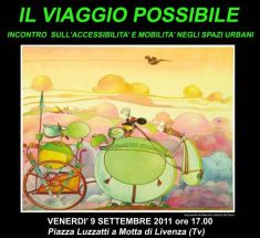 La locandina dell'incontro del 9 settembre a Motta di Livenza (Treviso)