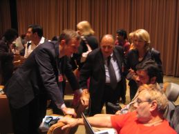 2006: la soddisfazione della Delegazione Italiana al Palazzo delle Nazioni Unite, dopo l'approvazione della Convenzione sui Diritti delle Persone con Disabilità